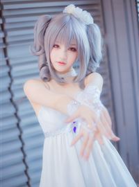 纯白色Kanzaki Ranko动漫真人秀高辐射