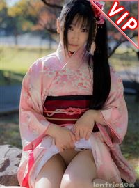 可耻的浴衣Ero-Cosplay 甜美的 Lenfried