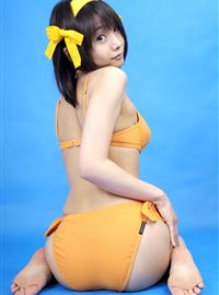 绚香Matsunaga性感比基尼Haruhi动漫真人秀