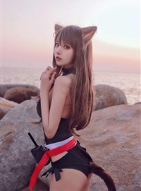 CosplaySHIKA小鹿鹿 - 天火泳装