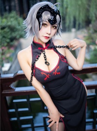 cosplay 三刀刀Miido - 黑贞德