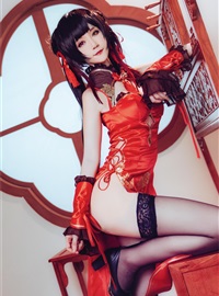 cosplay yui金鱼 - 时崎狂三-旗袍